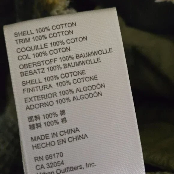 Free People We The Free Anneli Shirt Jacket Plaid Pockets Oversized Size XS - Picture 7 of 7